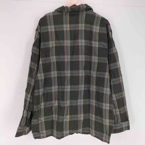 ランズエンド LANDS END チェック柄パジャマシャツ メンズ JPN:M