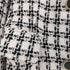 ザラ ZARA ループ ツイード ダブルブレスト チェスターコート レディース import:L