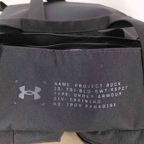 アンダーアーマー UNDER ARMOUR PROJECT ROCK 2way バックパック メンズ
