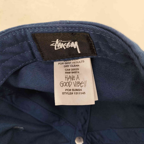 ステューシー Stussy 24SS Mid-Depth Big Stock Snapback メンズ ONE SIZE
