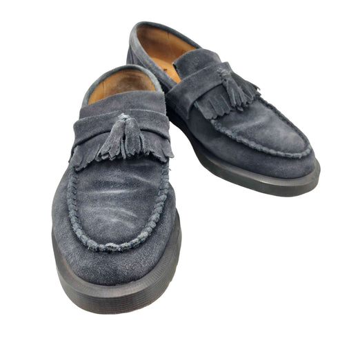アベイシングエイプ A BATHING APE コラボ ADRIAN TASSEL LOAFE スウェード タッセル ローファー メンズ UK:9