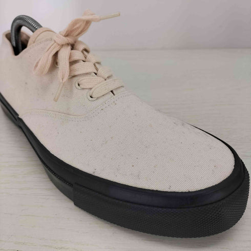 アナトミカ ANATOMICA WAKOUWA BOAT SHOES LO コットンキャンバス スニーカー メンズ 8.5