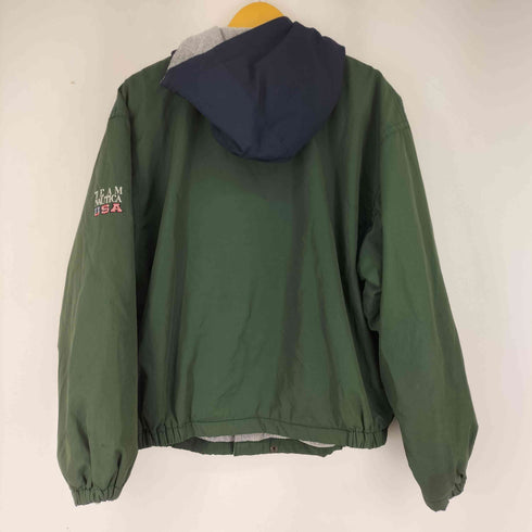ノーティカ NAUTICA 80S-90S 中綿フーデットジャケット 肩刺繍 メンズ import:M