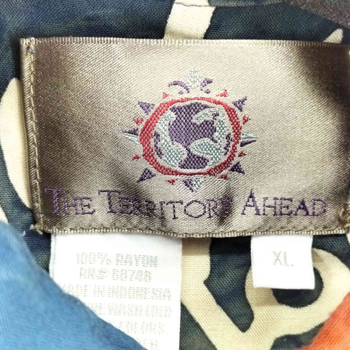 ザテリトリーアヘッド THE TERRITORY AHEAD 90S 総柄S/Sシャツ メンズ JPN:XL