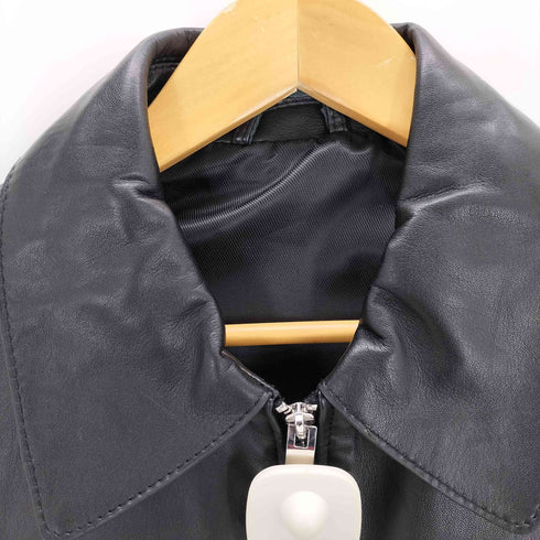ザラ ZARA ジップアップレザージャケット メンズ US:38