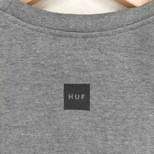 ハフ HUF pleasure Vガゼットクルーネックスウェット メンズ JPN:L