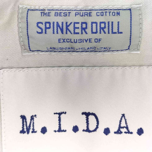 ミダ M.I.D.A SPINKER DRILL Bush Jacket メンズ JPN:L