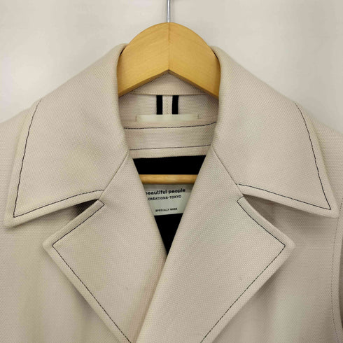 ビューティフルピープル beautiful people 22SS basket double cloth layered liner coat レディース JPN:36