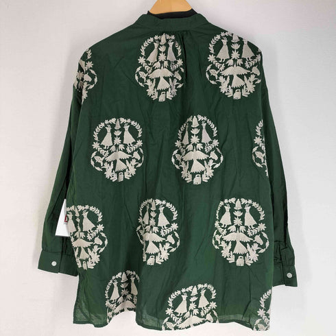 ネネット Ne-net 20aw FLOWER BIRD EMBROIDERY ブラウス レディース 2