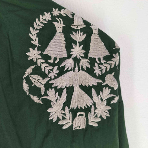 ネネット Ne-net 20aw FLOWER BIRD EMBROIDERY ブラウス レディース 2