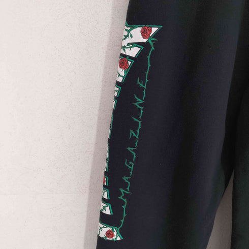 スラッシャー THRASHER マグロゴ ローズデザインスウェットパンツ メンズ JPN:S