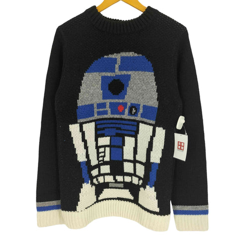 ELEVEN PARIS コラボ キャラクター クルーネック ニット メンズ import:M