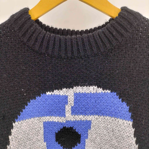 ELEVEN PARIS コラボ キャラクター クルーネック ニット メンズ import:M