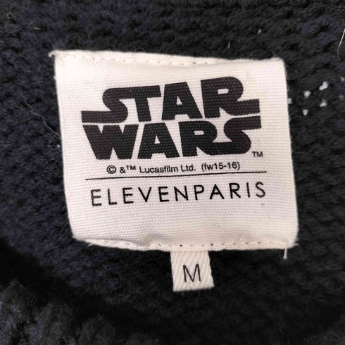 ELEVEN PARIS コラボ キャラクター クルーネック ニット メンズ import:M