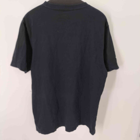 S/S フロントプリントバンドTシャツ メンズ 4L