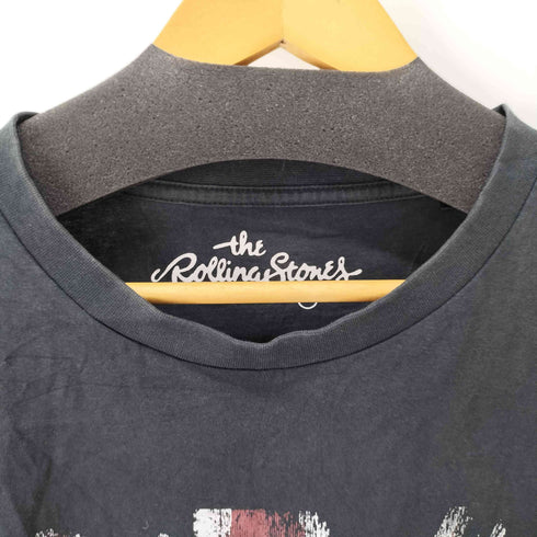 S/S フロントプリントバンドTシャツ メンズ 4L