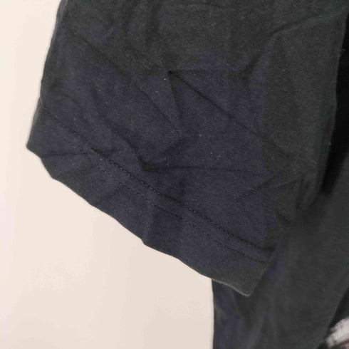 S/S フロントプリントバンドTシャツ メンズ 4L