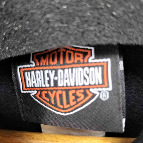 ハーレーダビッドソン HARLEY-DAVIDSON プリントジップアップパーカー Y2K グランジ メンズ