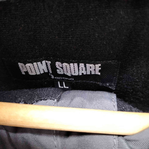 POINT SQUARE 裏地フリース中綿ジャケット メンズ LL