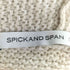 スピックアンドスパン Spick and Span アンゴラ&カシミヤ混 ショールカラー ボタンレスカーディガン レディース FREE