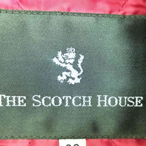 ザスコッチハウス The Scotch House スタンドカラーブルゾン 内側キルティング レディース JPN:38