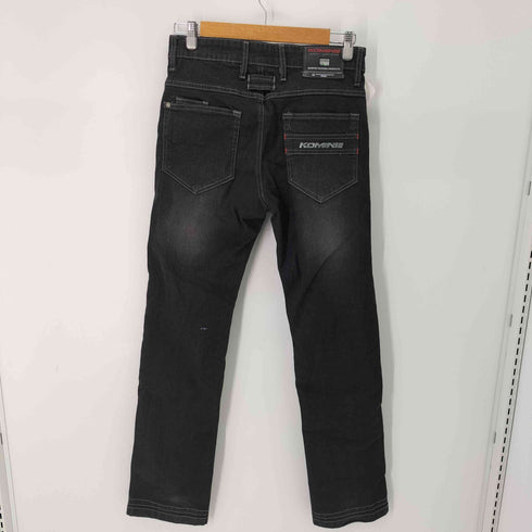 KOMINE ライディングブラックデニムパンツ メンズ JPN:L