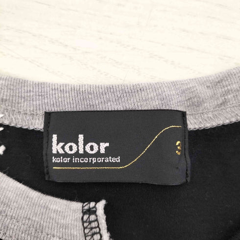 カラー kolor ドッキングカットソー メンズ 3