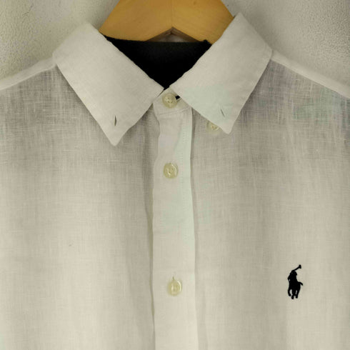 ラルフローレン RALPH LAUREN CUSTOM FIT ポニー刺繍 L/Sシャツ レディース JPN:L