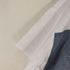 MICALLE MICALLE DW2R 2カラーデニムドッキング 半袖Tシャツ レディース 38