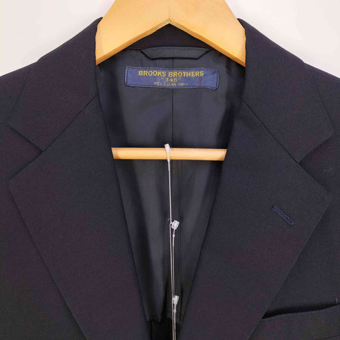 ブルックスブラザーズ 346 BROOKS BROTHERS ウール 3Bテーラードジャケット センタープレススラックス セットアップ メンズ 90 A4