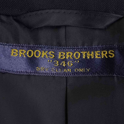 ブルックスブラザーズ 346 BROOKS BROTHERS ウール 3Bテーラードジャケット センタープレススラックス セットアップ メンズ 90 A4