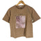 MICALLE MICALLE DW2R プリント半袖Tシャツ センソユニコ レディース 38