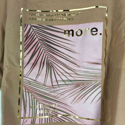 MICALLE MICALLE DW2R プリント半袖Tシャツ センソユニコ レディース 38