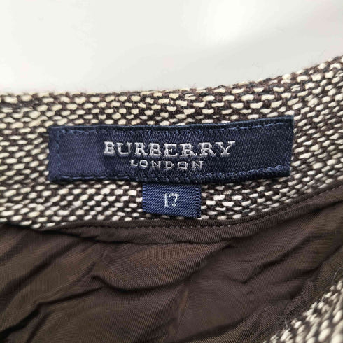 バーバリーロンドン BURBERRY LONDON シルク混 フレアスカート レディース 17