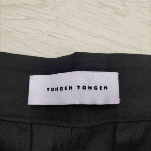 TOHGEN TOHGEN 25SS Truman Tucked Slacks レディース JPN:1
