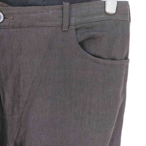 ヤンヤンヴァンエシュ JAN-JAN VAN ESSCHE HEMP TWILL TROUSERS ヘンプツイル トラウザーズ メンズ S