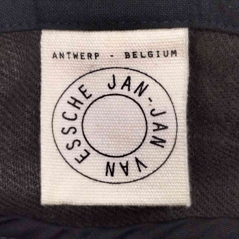 ヤンヤンヴァンエシュ JAN-JAN VAN ESSCHE HEMP TWILL TROUSERS ヘンプツイル トラウザーズ メンズ S