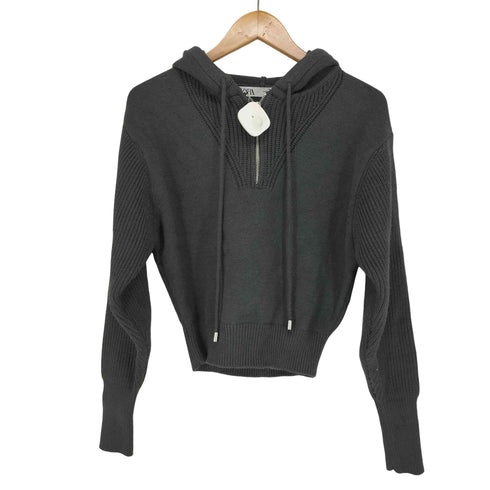 ザラ ZARA フード ニットセーター レディース JPN:M