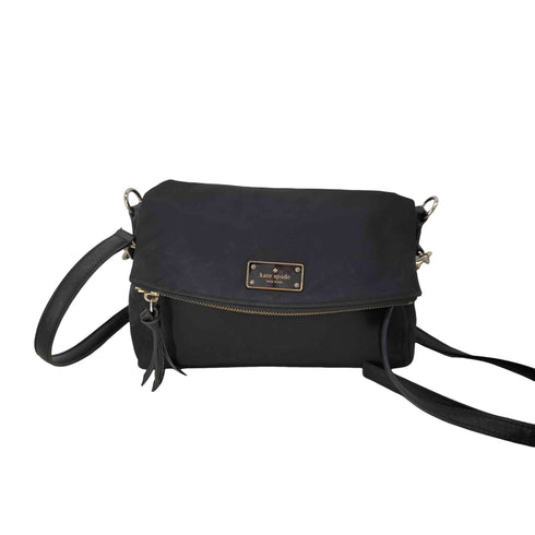 ケイトスペードニューヨーク kate spade NEW YORK ロゴプレートショルダーバッグ レディース