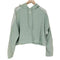 アディダス adidas CROPPED HOODIE レディース import:L