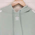 アディダス adidas CROPPED HOODIE レディース import:L