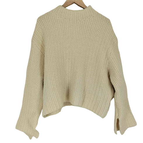 ザラ ZARA TEXTURED KNIT SWEATER レディース JPN:M