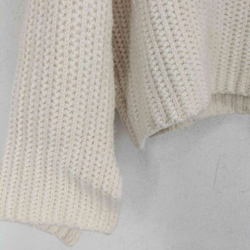 ザラ ZARA TEXTURED KNIT SWEATER レディース JPN:M