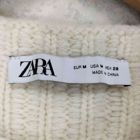 ザラ ZARA TEXTURED KNIT SWEATER レディース JPN:M