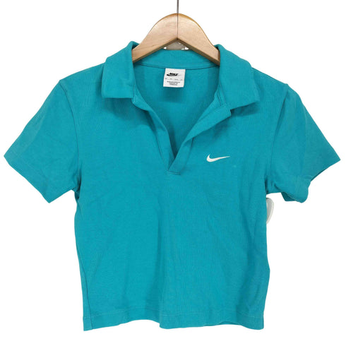 ナイキ NIKE AS W NSW ESSNTL SS POLO CRP TO DUSTY CACTUS レディース JPN:XS