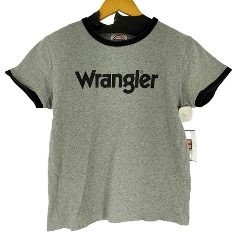 ラングラー Wrangler フロントロゴ リンガーTシャツ レディース JPN:M