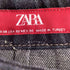 ザラ ZARA コラボワイドチノデニムパンツ レディース JPN:38