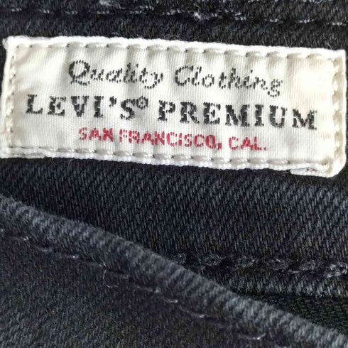 リーバイス Levis 511スリムフィット ブラック NIGHTSHINE PREMIUM メンズ 28/32
