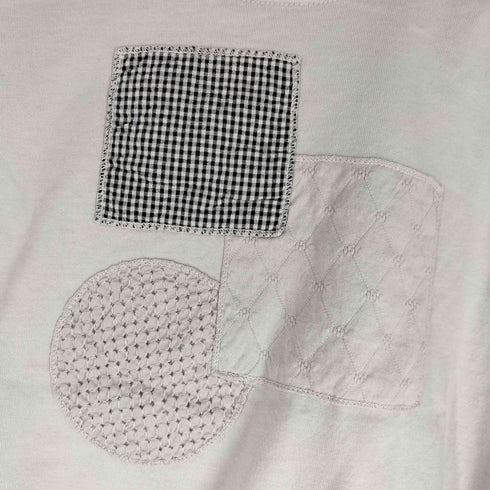 chambre de charme パッチワーク長袖Tシャツ レディース FREE