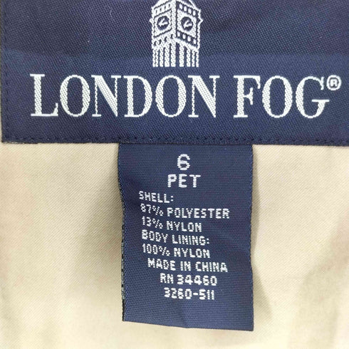 ロンドンフォグ LONDON FOG スエードタッチトレンチコート レディース 6